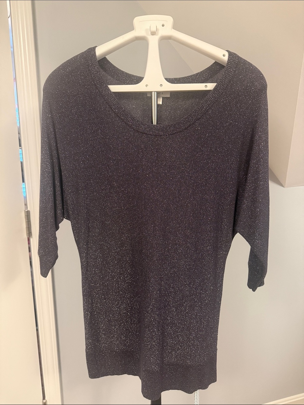 Black sparkly sweater